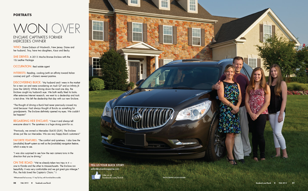My Buick Magazine - Double-page Advertisement