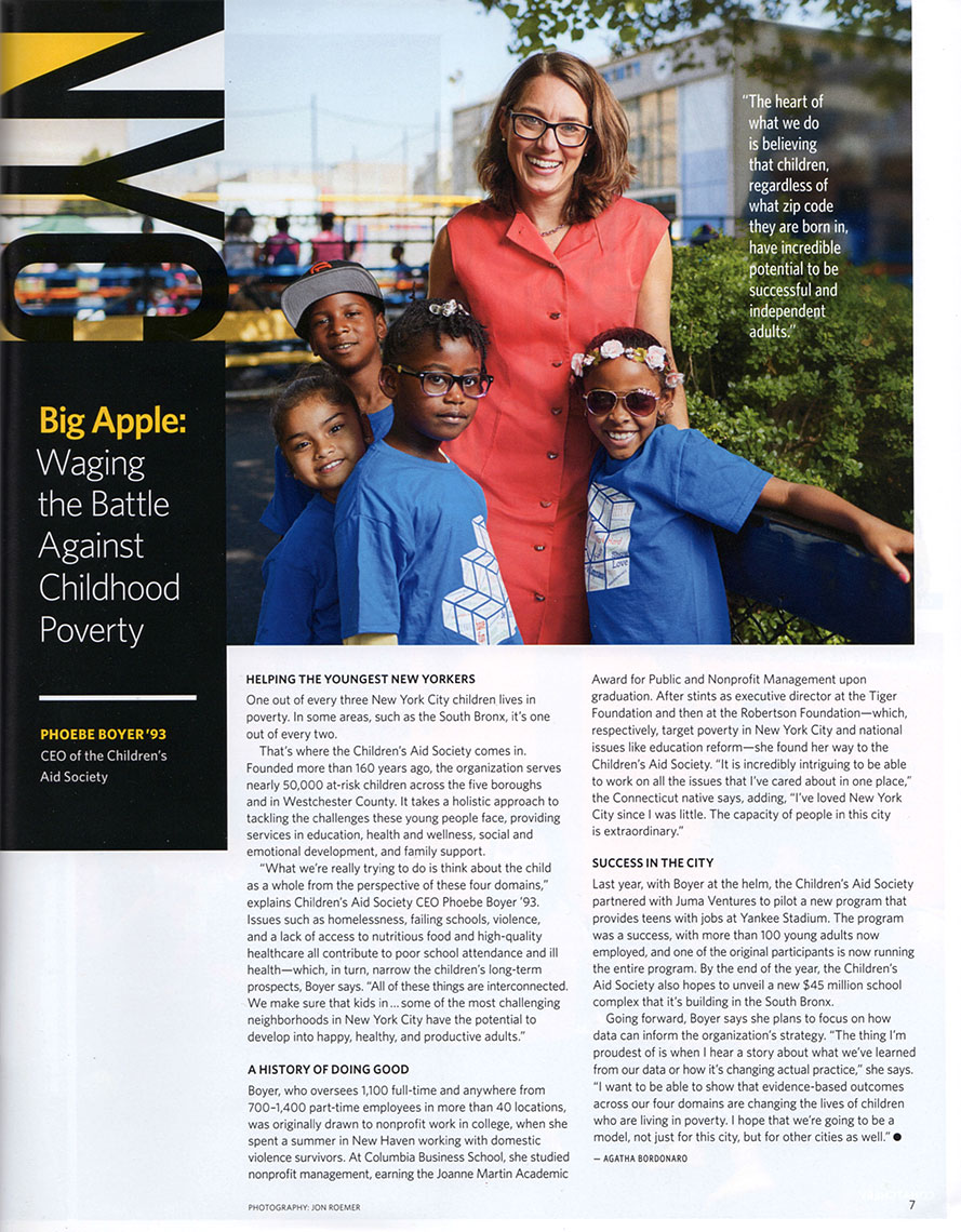 Columbia Business Magazine - Children