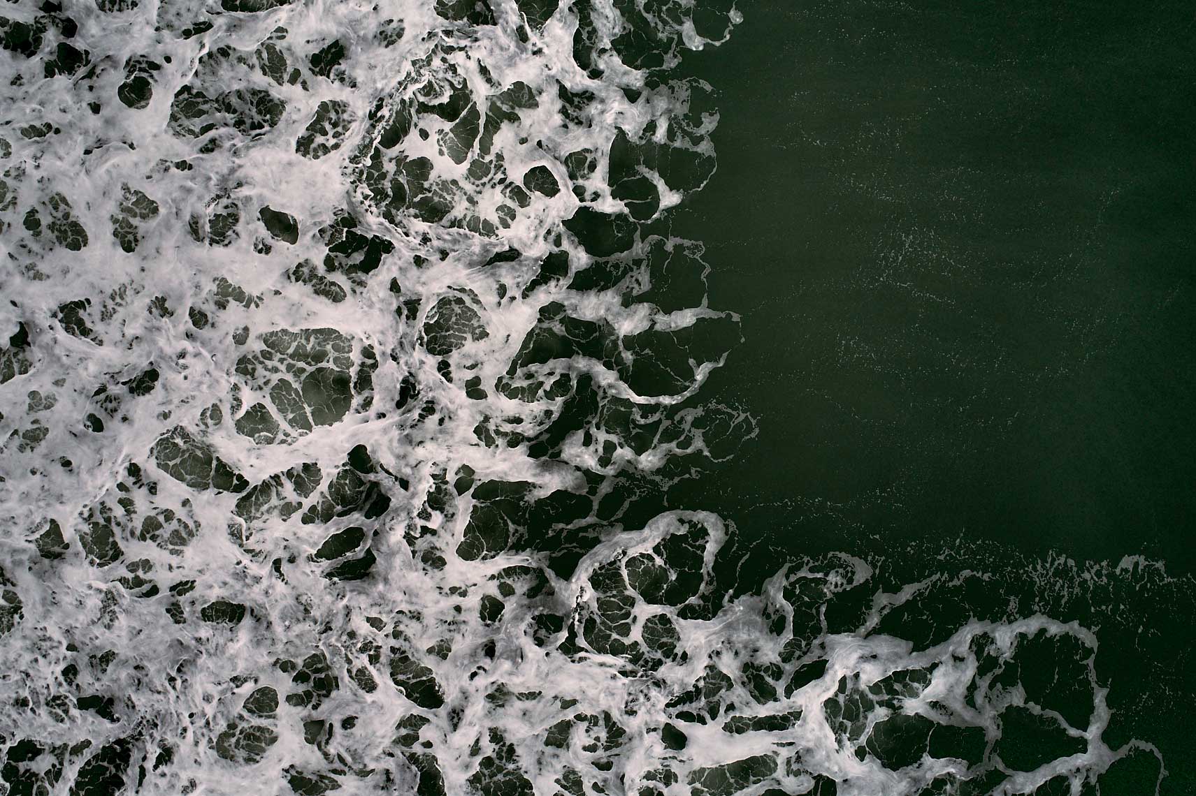 Atlantic Ocean Wave Patterns 02, Emerald Isle, North Carolina