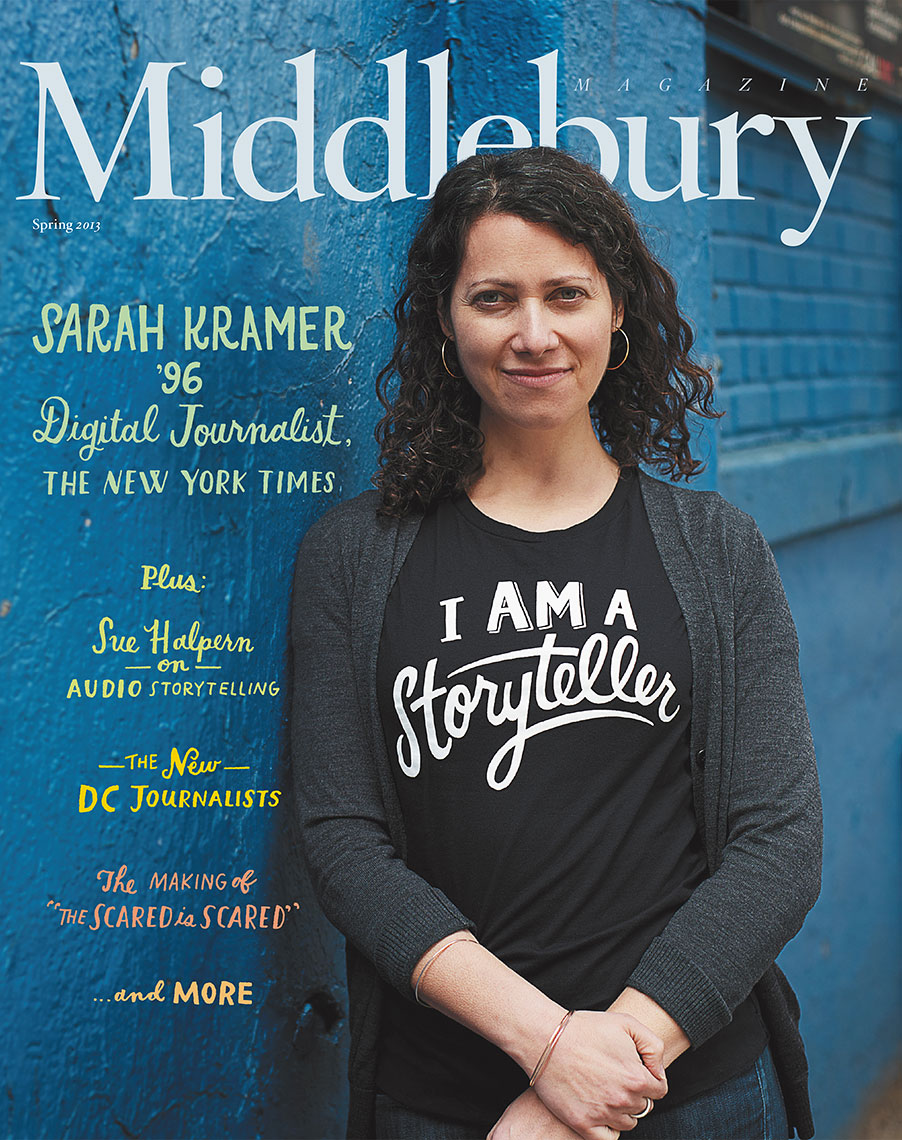 Middlebury Magazine Cover - Sarah Kramer