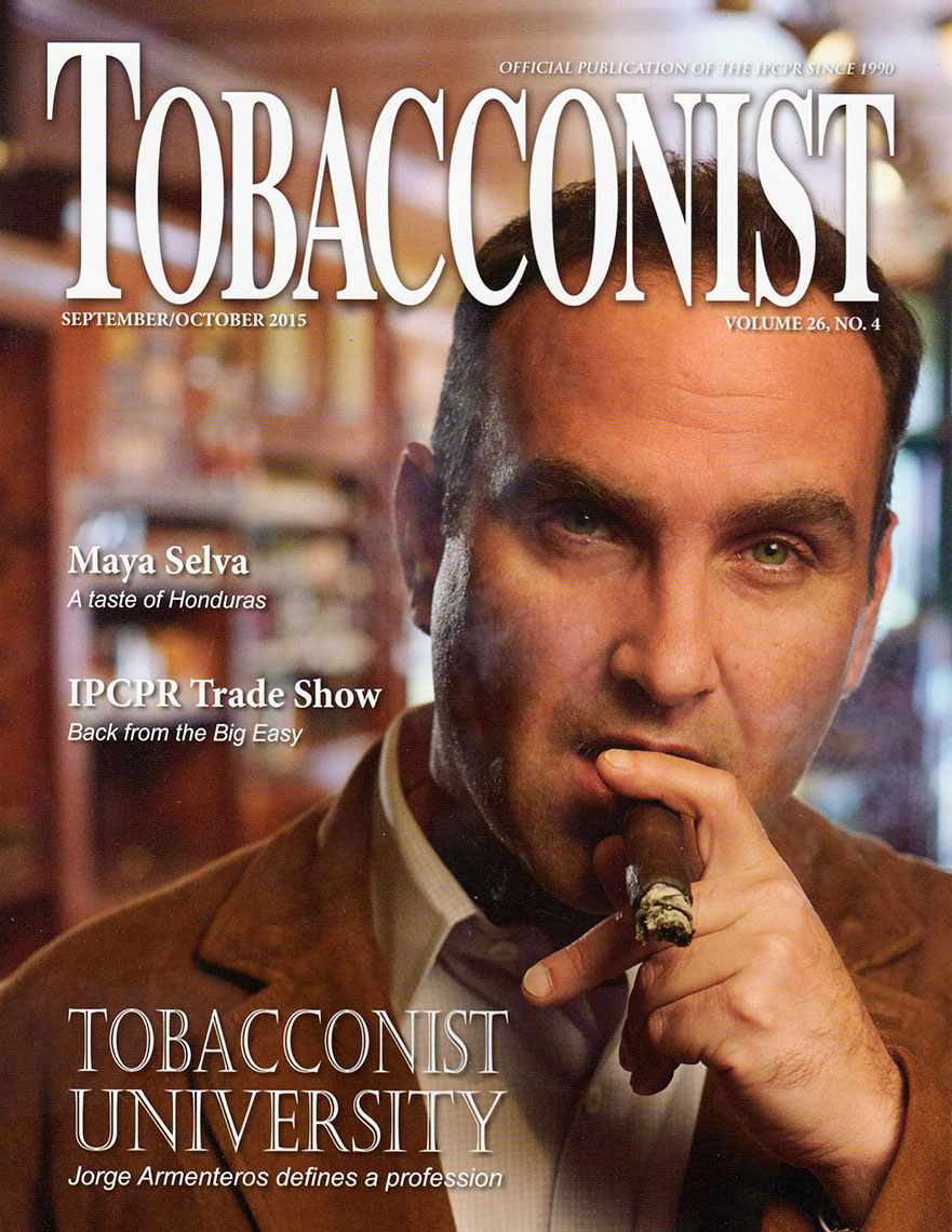 Tobacconist Magazine Cover - Jorge Armenteros, Tobacconist University founder & owner of A Little Taste of Cuba