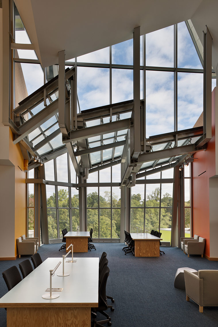 Lewis Library, Princeton University, study area.