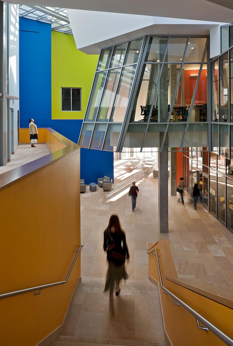 Lewis Library, Princeton University, Atrium.