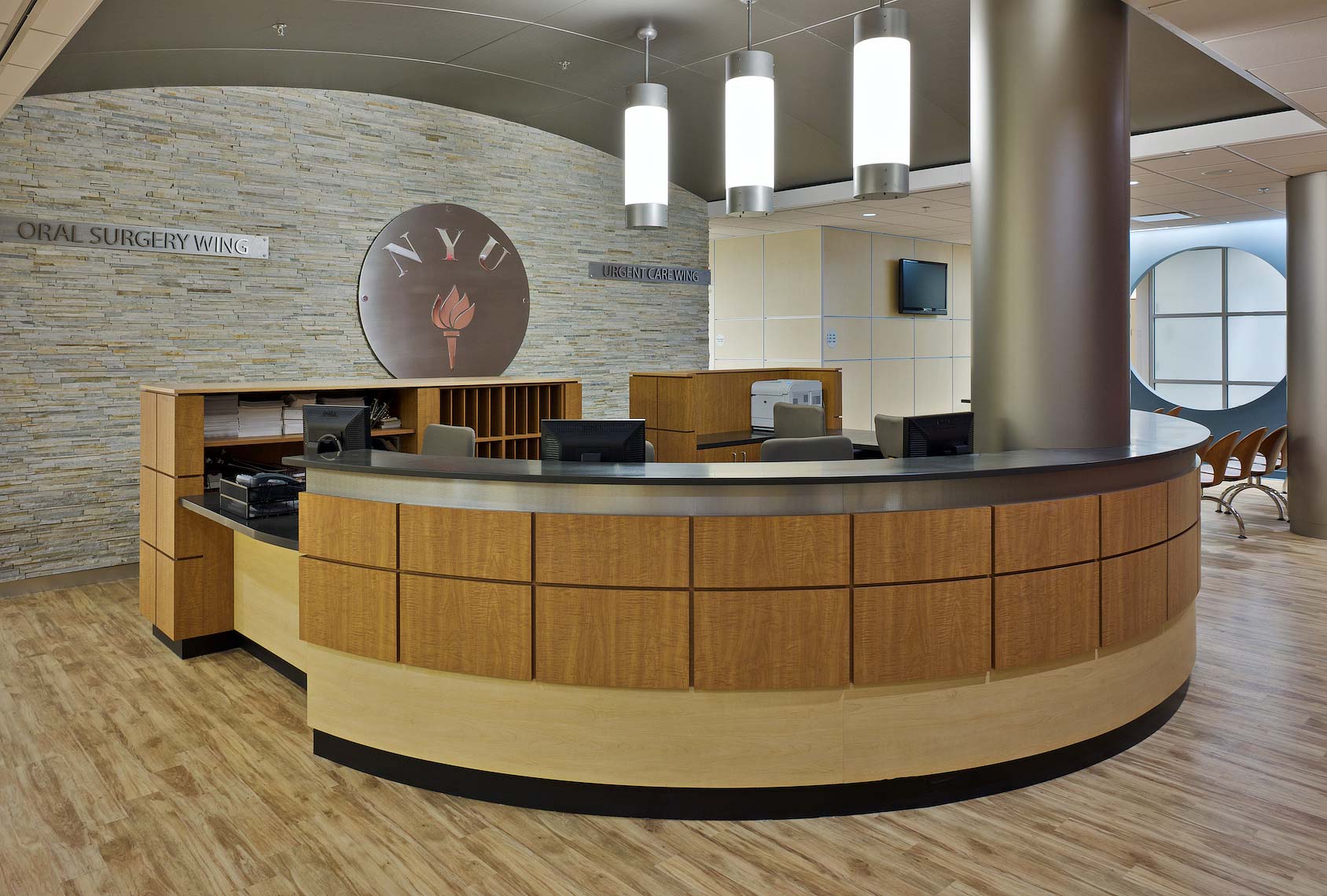 NYU Dental School -Urgent Care Wing - Reception Area
