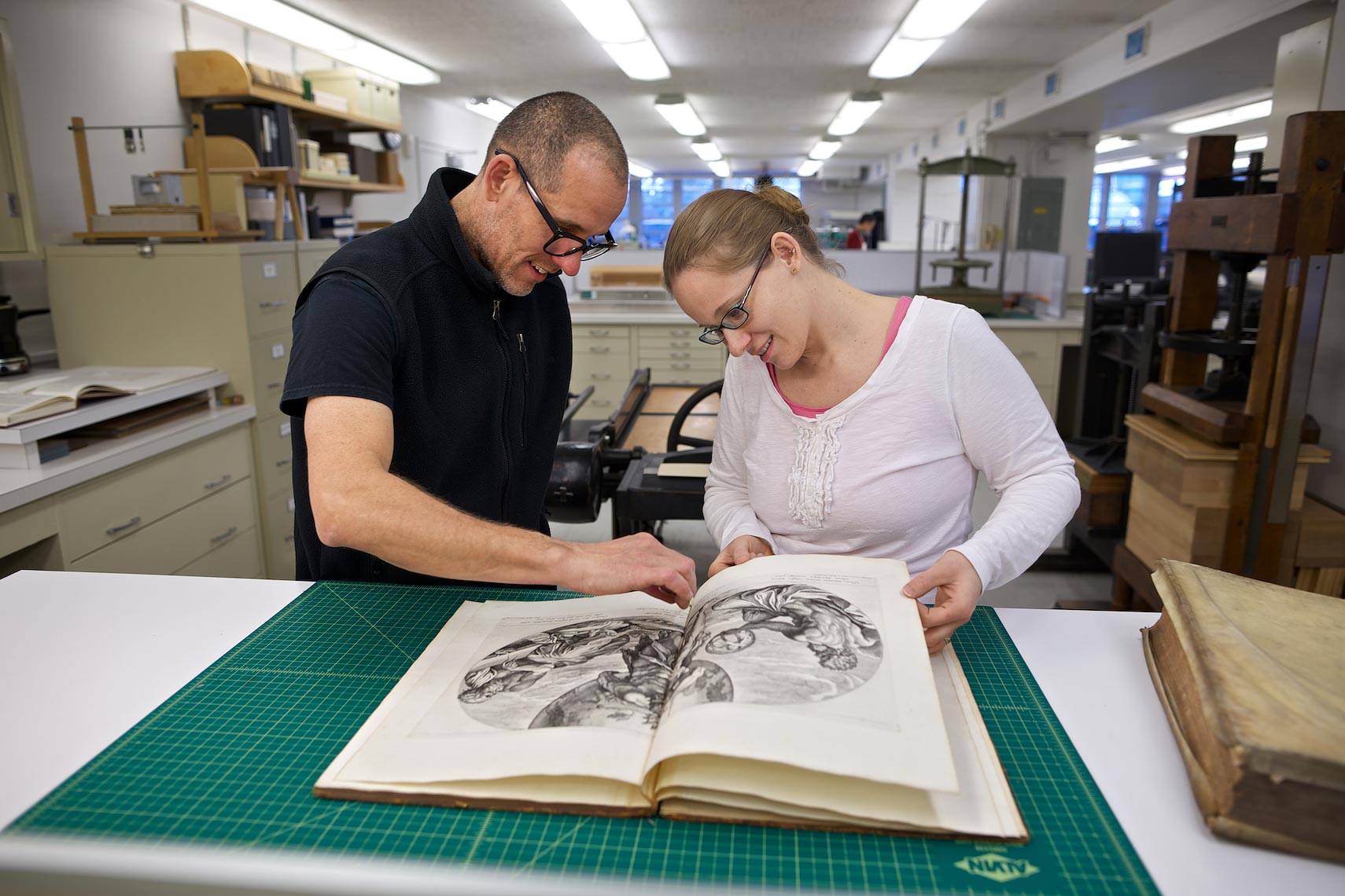 Firestone Library - Conservation Lab - Princeton University.