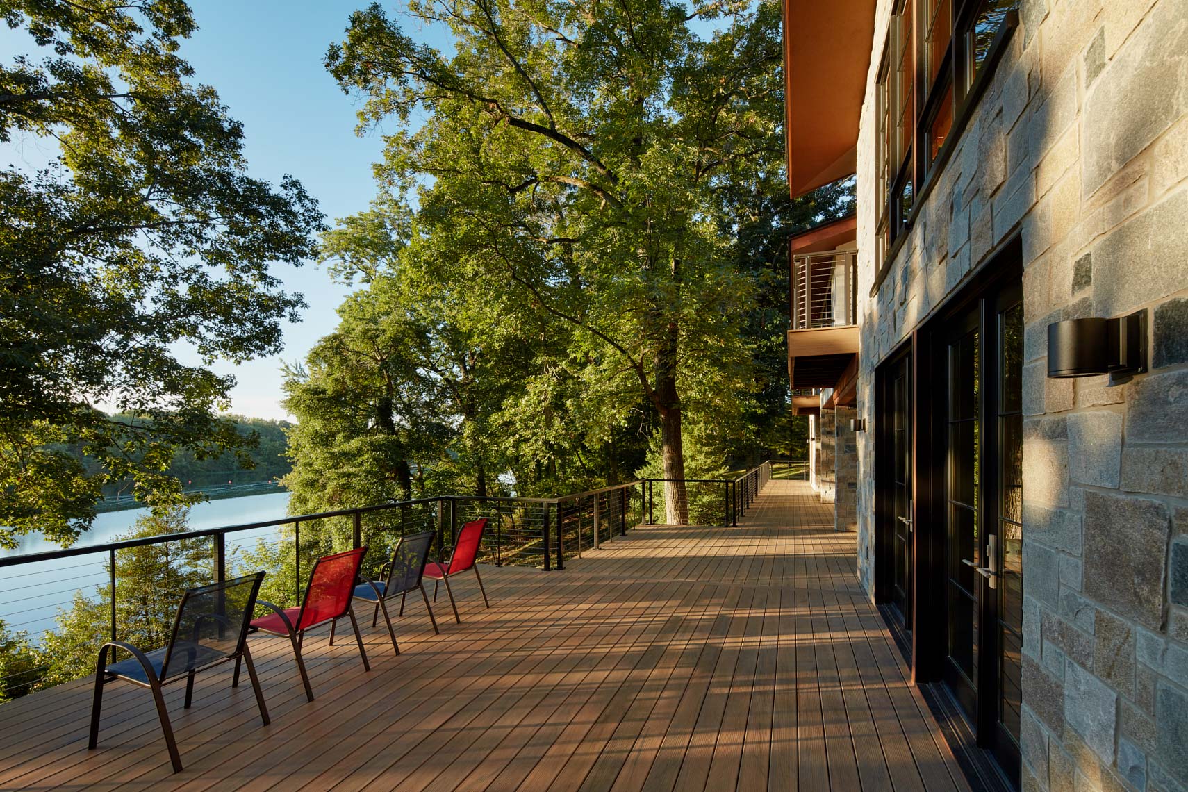 Lake House - Princeton, NJ - Lake View - Abby Schwartz Associates