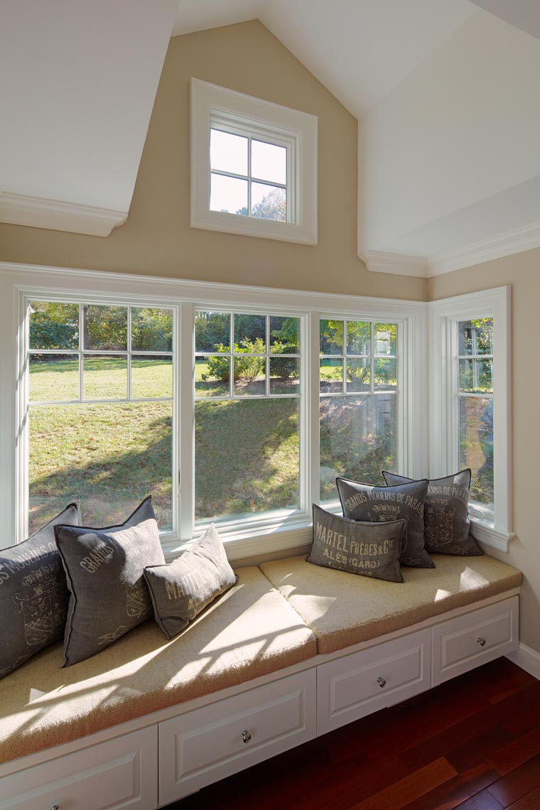 Country Woods Renovation - Banquette and Dormer Window
