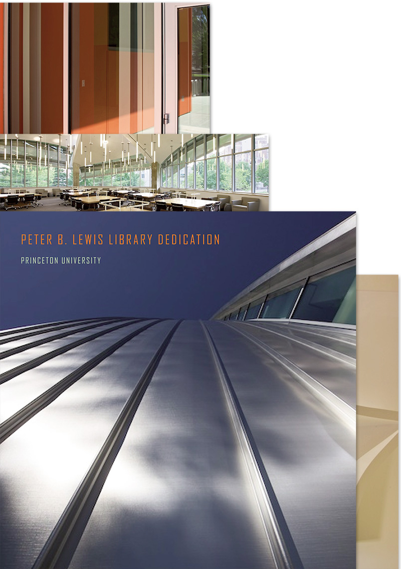 Lewis Library Dedication Book - Cover - Princeton University - ChingFoster Design
