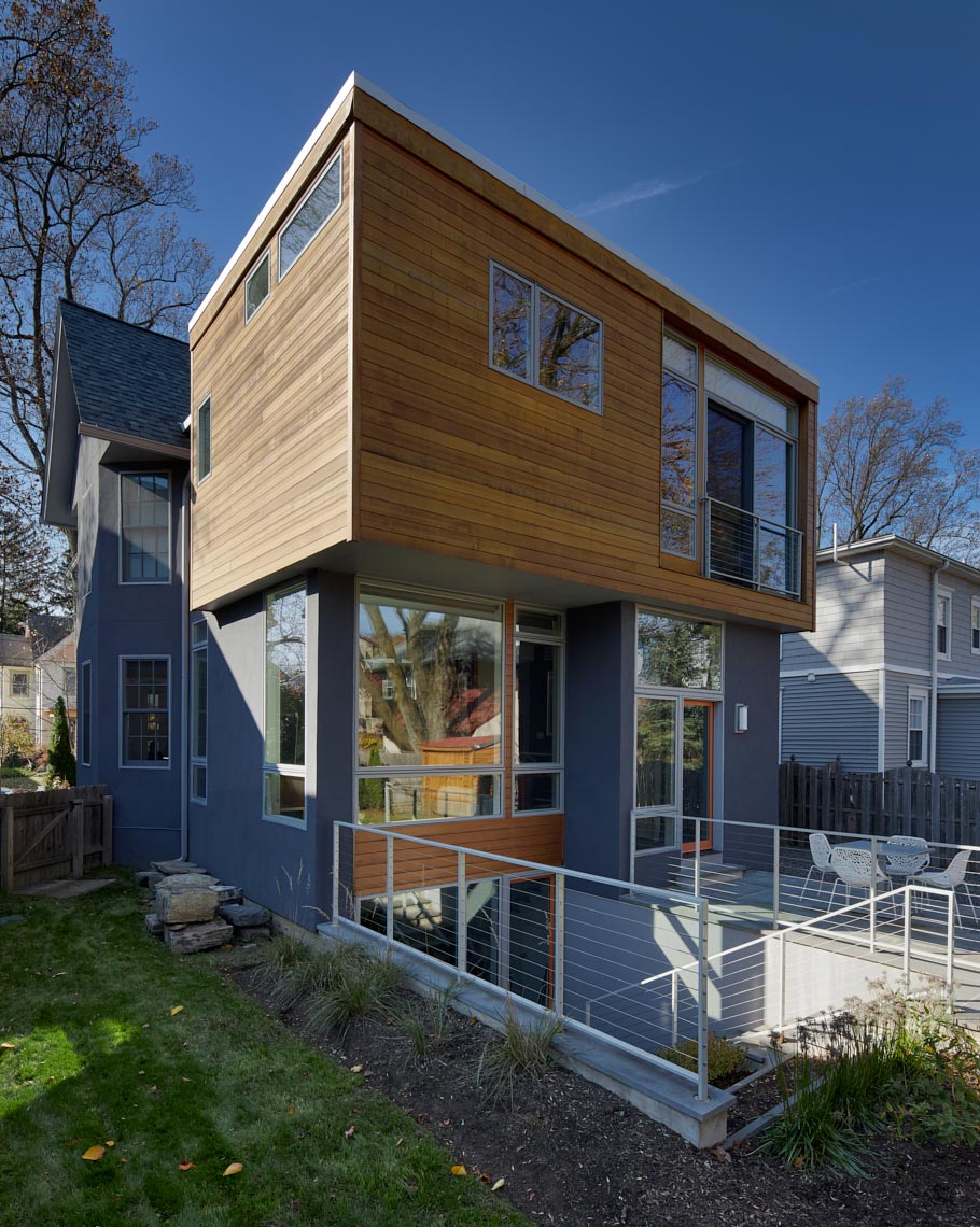 Victorian with a Modern Renovation - Rear Elevation