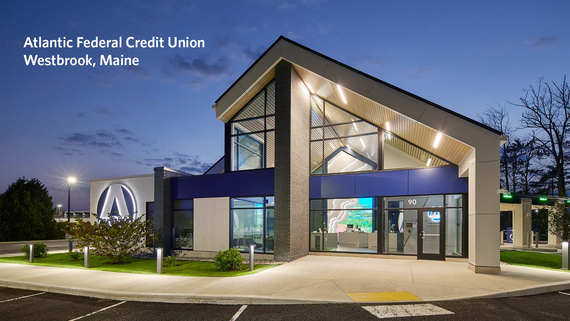 Infinity Federal Credit Union Westbrook Me Atlantic Federal Credit Union - Westbrook, Maine - LaMacchia Group Design